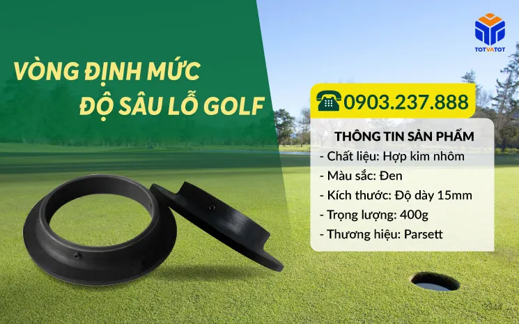 Vòng định mức độ sâu lỗ golf